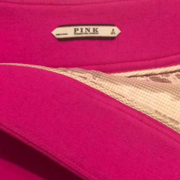 Thomas Pink Wool Mini Skirt - Picture 2 of 3